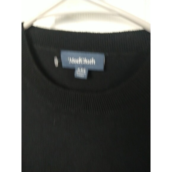 Modcloth Woman XXS Pullover Black Sweater Tank Classic Minimalist - Picture 3 of 8